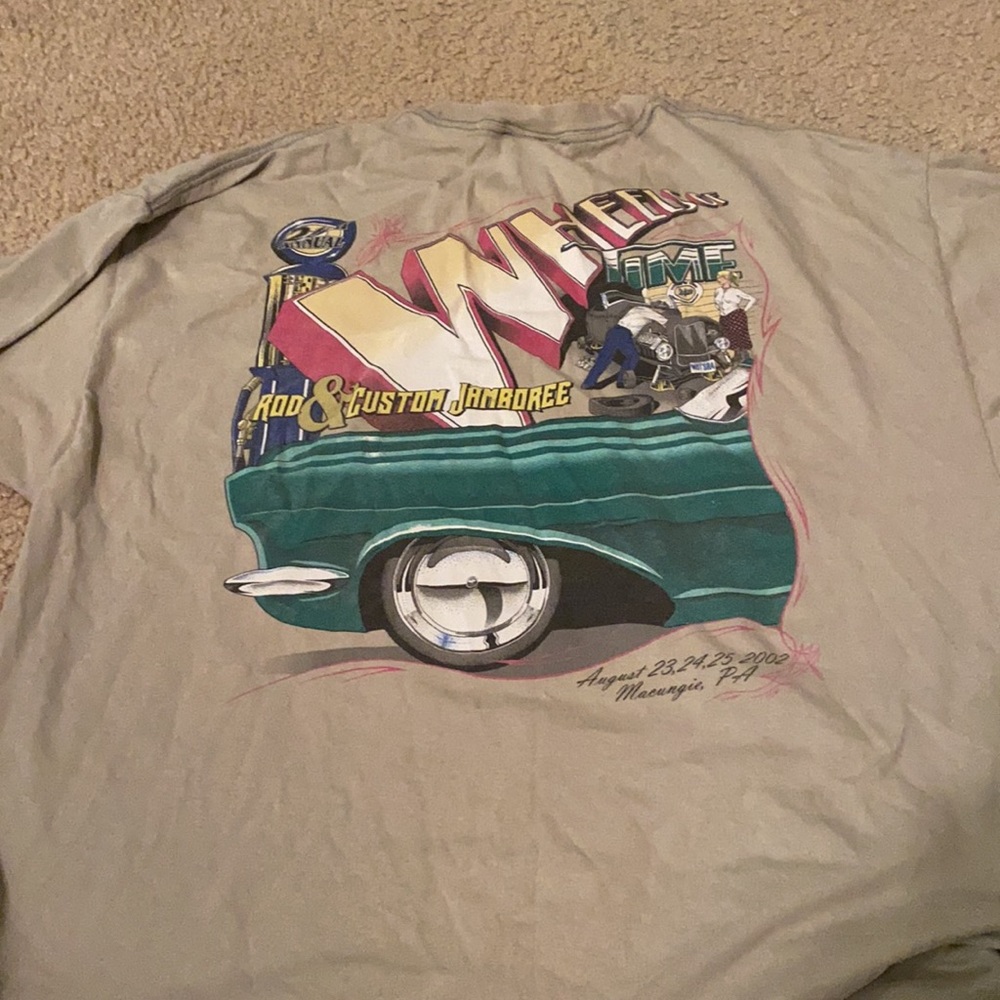 Vintage car tee shirt